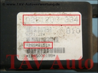 Motor-Steuergeraet VW 023906022F Bosch 0261200334 DF1 Digifant 