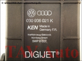 Engine control unit 030-906-021-K KEN 5WP-6-007 VW Golf Jetta Polo 1.3L NZ