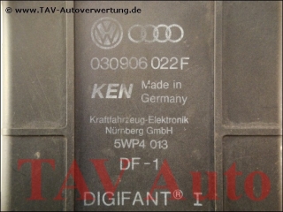 Engine control unit 030-906-022-F KEN 5WP4-013 Digifant VW Polo 1.3L 3F