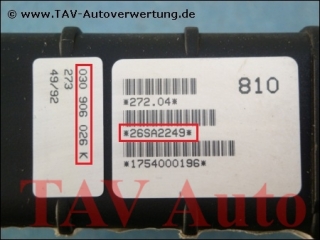 Motor-Steuergeraet Bosch 0261200750 030906026K VW Golf Vento 1.4 ABD
