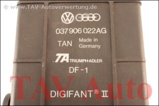Motor-Steuergeraet 037906022AG TAN Digifant VW Golf Jetta 1P RV