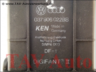 Motor-Steuergeraet VW 037906022BB KEN Siemens 5WP4003 DF-1 Digifant  II