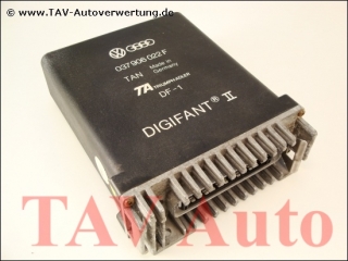 Motor-Steuergeraet VW 037906022F TAN DF-1 Digifant ® II