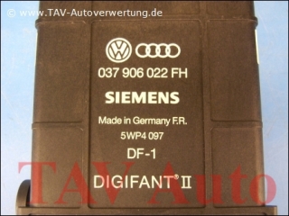 Motor-Steuergeraet VW 037906022FH Siemens 5WP4097 DF-1 Digifant  II