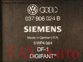 Engine control unit VW 037-906-024-B Siemens 5WP4-064 DF-1 Digifant 