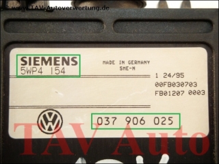 Motor-Steuergeraet VW 037906025 Siemens 5WP4154
