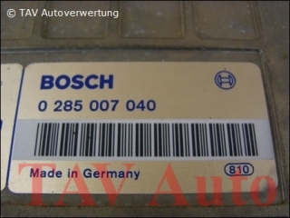 Motor-Steuergeraet Bosch 0285007040 VW 893907383 Pierburg 7.18167.59