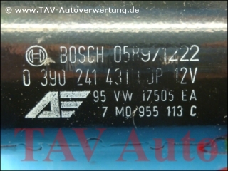 Wischermotor vorn VW 7M0955113C Bosch 0390241431 1397328048 Ford 95VW17505EA