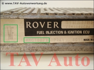 Motor-Steuergeraet Rover MF MKC10027 Fuel Injection & Ignition ECU 100 Metro 114 GTI
