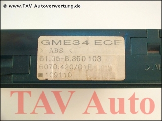 GM Grundmodul BMW 61.35-8360103 6070.420/01E 109110 61358360103