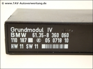 Grundmodul IV 61.35-8360060 110187 LK 05071810 BMW E36 Z3