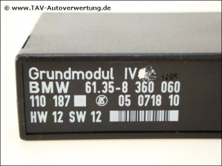 Grundmodul IV 61.35-8360060 110187 LK 05071810 BMW E36 Z3