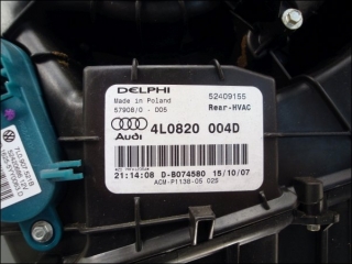 Heizung-Klimaanlage kpl. hinten Audi Q7 4L0820004D 52409155 