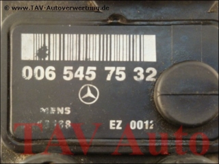 Steuergeraet Zuendung Mercedes A 0065457532 Siemens 5WK6168 D103044 EZ0012 6 Zyl.