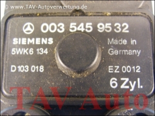 Steuergeraet Zuendung Mercedes-Benz A 0035459532 Siemens 5WK6134 D103018 EZ0012 6 Zyl.