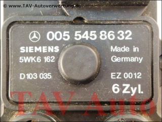 Ignition control unit Mercedes A 005-545-86-32 Siemens 5WK6-162 D-103-035 EZ-0012 6-Zyl.