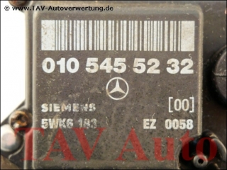 Ignition control unit Mercedes A 010-545-52-32 [00] Siemens 5WK6-183 EZ-0058