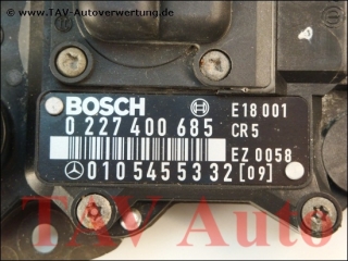 Steuergeraet Zuendung Mercedes A 0105455332 [09] Bosch 0227400685 E18001 CR5 EZ0058