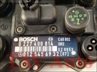 Steuergeraet Zuendung Mercedes A 0125456932 [07] Bosch 0227400814 C60802 GR2 EZ0053