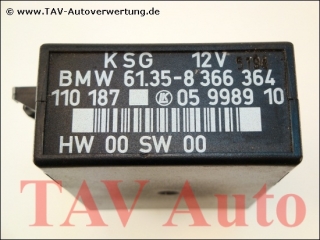KSG Control unit BMW 61-35-8-366-364 LK 05-9989-10 110-187 HW-00 SW-00