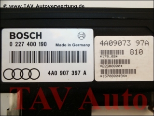 Klopfsensor-Steuergeraet Audi 4A0907397A Bosch 0227400190