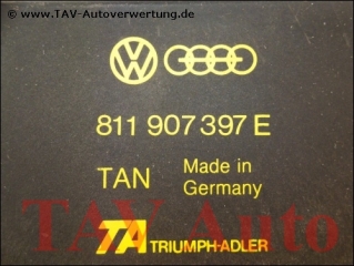 Klopfsensor-Steuergeraet VW 811907397E TAN TA-Triumph-Adler
