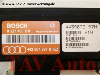 Klopfsensor-Steuergeraet Audi 443907397N KEZ Bosch 0227400170 22SA0000