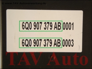 M-ABS Hydraulikblock VW 6Q0614417M 6Q0907379AB 0001 0003 Bosch 0265231425 0265800362