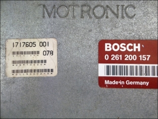 Motor-Steuergeraet Bosch 0261200157 1717605 26RT0000 BMW E30 318i 184E1