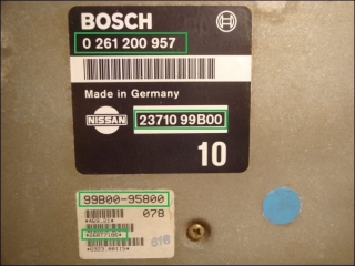 Motor-Steuergeraet Bosch 0261200957 Nissan 23710-99B00 99B00-95800 28596-9F900 52010036A