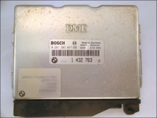 Engine control unit Bosch 0-261-203-667 BMW 1-432-763 1-743-388 1-433-580