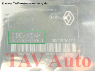 NEU! ABS/CDC/ADAM Steuergeraet Ate 10.0960-1428.3 00009361E0 Renault