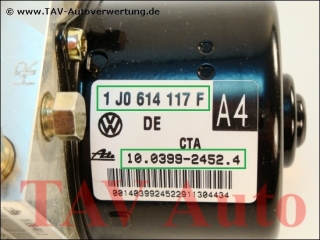 NEW! ABS Hydraulic unit VW 1J0-614-117-F 1C0-907-379-J Ate 10039924524 10096003153