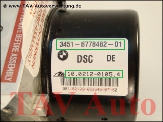 Neu! ABS/DSC Hydraulikblock BMW 3451-6778482-01 3452-6776062-01 Ate 10.0212-0105.4 10.0961-0836.3 10.0613-3459.1