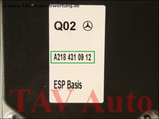 New! ABS/ESP Hydraulic unit Mercedes A 218-431-09-12 Bosch 0-265-236-467 0-265-951-860