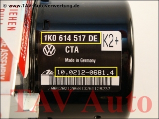 Neu! ABS Pumpe VW 1K0-614-517-DE 1K0-907-379-BJ Ate 10.0212-0681.4 10.0961-0352.3 10.0619-3724.1 28.5610-5441.3