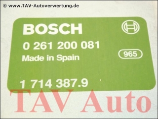 Neu! DME+NOx Steuergeraet Bosch 0261200081 BMW 1714387.9 26RT0000