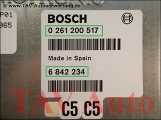 New! Engine control unit Bosch 0-261-200-517 Volvo 6-842-234 C5 6842234-P01