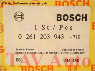 New! Engine control unit Bosch 0-261-203-943 96-237-926-80 Citroen Saxo Peugeot 106
