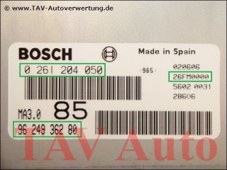New! Engine control unit Bosch 0-261-204-050 0-986-261-196 96-249-362-80 Citroen AX Peugeot 106