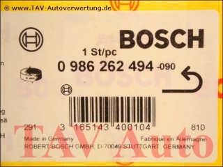 Neu! Motor-Steuergeraet Bosch 0261204384 0986262494 Audi 4B0907552D 26SA4941