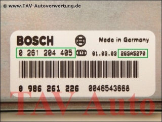 New! Engine control unit Bosch 0-261-204-405 0-986-261-226 Fiat 0-046-543-668-0 26SA5270