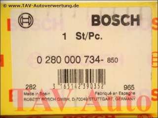 Neu! Motor-Steuergeraet Bosch 0280000734 443907403D Audi 80 100 VW Golf 2