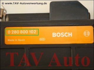 Neu! Motor-Steuergeraet Bosch 0280800102 A 0025455732 Mercedes-Benz W201 190E