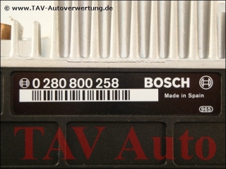 Neu! Motor-Steuergeraet Bosch 0280800258 Mercedes A 0065456532