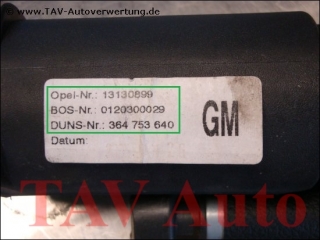 New! Load boot cover black GM 13130899 BOS-Nr 0120300029 DUNS-Nr 364753640 Opel Zafira-A