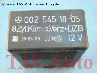 Refrigerant compressor relay Mercedes-Benz A 002-545-18-05 $ 89-84-08