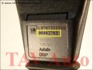 Seat belt lock with tensioner F.L. GM 90-462-783 90-540-362 1-97-442 Opel Vectra-B