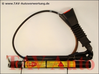 Seat belt lock with tensioner F.R. GM 90-357-934 90-443-841 1-97-406 Opel Calibra Vectra-A