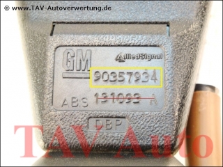 Gurtschloss mit Gurtstraffer V.R. GM 90357934 90443841 197406 Opel Calibra Vectra-A